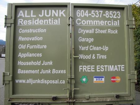 All Junk Disposal - Burnaby, BC V5E 3G7 - (604)537-8523 | ShowMeLocal.com